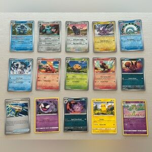 Pokémon TCG 15 Card bundle - Mint / NM